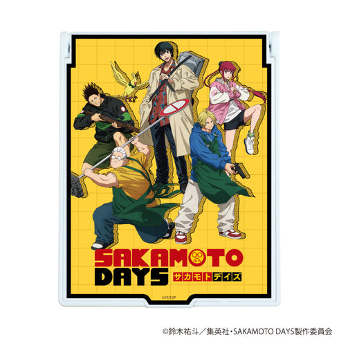 『SAKAMOTO DAYS』デカキャラミラー02/通常衣装ver. 集合デザイン(描き下ろしイラスト)